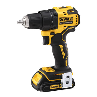 DeWALT 18v xr brushless compacte schroef-/boormachine 2x1.5ah in tstak DCD708S2T