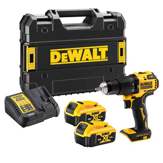 DeWALT 18v xr brushless compacte schroef-/klopboormachine 2x 3.0ah in tstak DCD709P2T