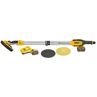 DeWALT 18v xr brushless excentrische langnekschuurmachine 225mm 2x 6.0ah DCE800T2