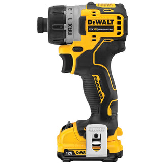 DeWALT 12v xr schroevendraaier, ¼” aansluiting, 2x 2.0ah DCF601D2