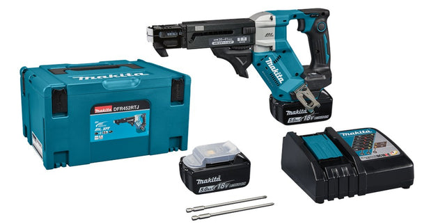 Makita DFR452RTJ 18V Schroefautomaat 3/4"