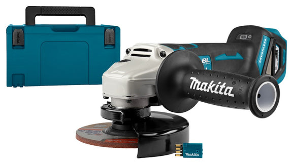 Makita DGA518ZJU 18V Haakse Slijper 125mm