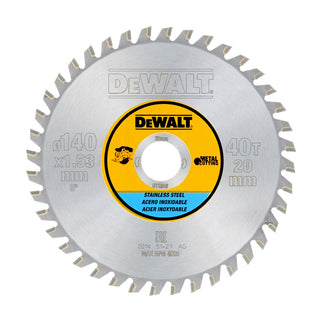 DeWALT Cirkelzaagblad (tbv RVS) DT1918