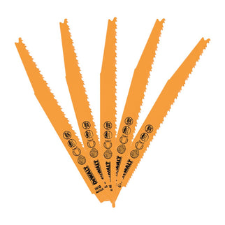 DeWALT Reciprozaagblad bim 203x2,4-4,6 hout/metaal - s3456xf DT2406