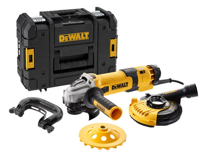 DeWALT 125mm 1500w betonpolijstmachine tstak set DWE4257KT