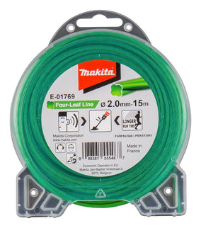 Makita Maaidraad 2,0X15M Groen 2X15MTR Grn – E-01769