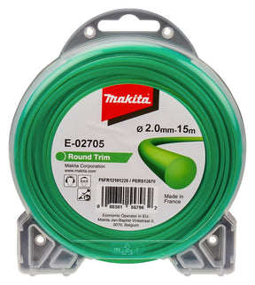 Makita Maaidraad 2,0mm 15M - Rond O.A T.b.v. DUR181 2,0X15M Rnd – E-02705