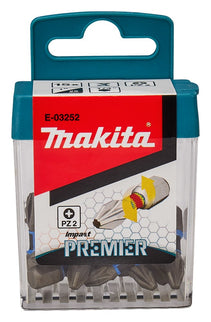 Makita Slagschroefbits PZ2X25mm 15 stuks Impact Premier – E-03252