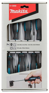 Makita Schroevendraaierset 6-DLG B Pz/sl Schrdraaierset – E-13502