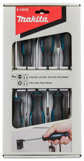 Makita Schroevendraaierset 6-DLG B Ph/sl Schrdraaierset – E-13518