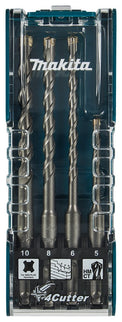 Makita B4S: BETONBOORSET 4-DELIG