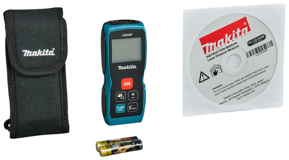 Makita LD050P Laserafstandsmeter 50 Meter Afstandmeter