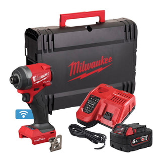 MILWAUKEE® M18 ONEPP2A3-502X SLAGBOORMACHINE GEN4 + M18 FUEL 1/4" SLAGSCHROEVENDRAAIER