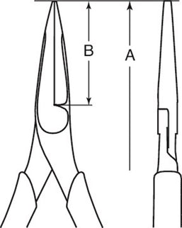 Bahco Platbektang CUBE 160mm – NSB404-160