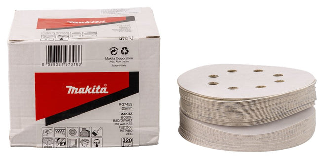 Makita Schuurschijf 125mm K320 White Velcro – P-37459