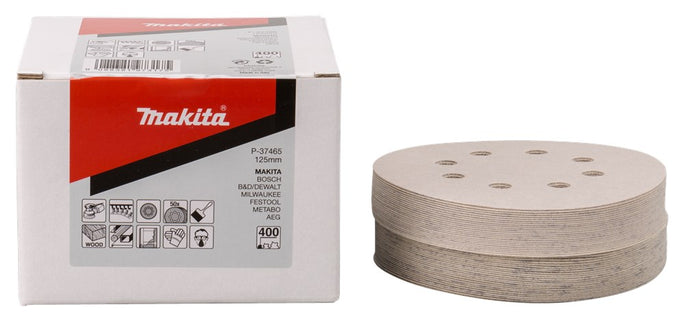 Makita Schuurschijf 125mm K400 White Velcro – P-37465