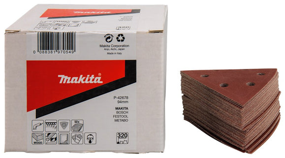 Makita Schuurvel 3-K K320 Red V. Velcro – P-42678