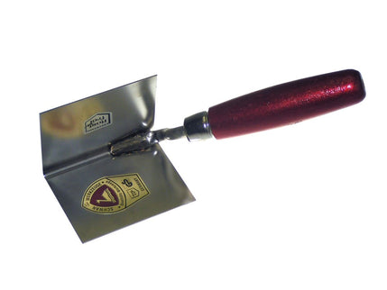 Hoektroffel 80X60X60mm INW. RVS Inwendig Ronde Hoeken – 234003