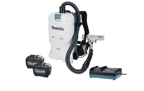 MAKITA VC011GL2NL1 RUGSTOFZUIGER 40V MAX8,0 AH ACCU (2 ST), SNELLADER
