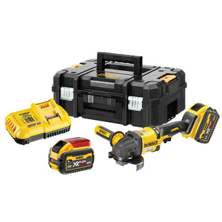 DeWALT DCG418X2-QW 54V XR Flexvolt Haakse Slijper 125MM