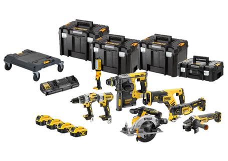 DeWalt DCK853P4T-QW 18V XR Brushless 8-Delige Set DCD996+DCF887+DCG405+DCH273