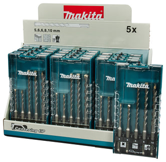 MAKITA BETONBOORSET 5-DELIG (DISPLAY 12 STUKS)