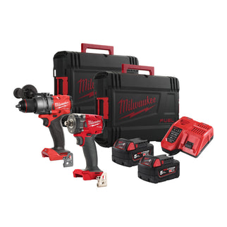 Milwaukee M18 FPP2E3-502X EU M18 Fuel Combiset