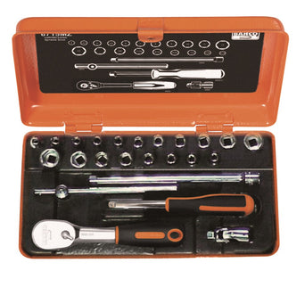 Bahco Doppenset 1/4" 25D – 6715MZ