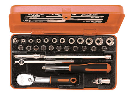 Bahco Doppenset 1/4" 29D – 6715PZ