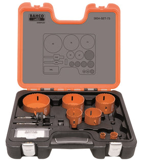 Bahco Gatzagenset Bimetaal 9D – 3834-SET-73