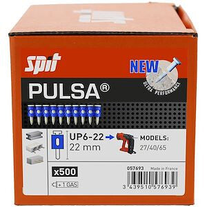 SPIT PULSA NAGEL UP6/17 (P40,P27,P65) - 500 ST.