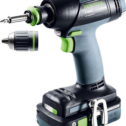 Festool T 18+3 HPC4,0 I-PLUS SCHROEFBOORMACHINE