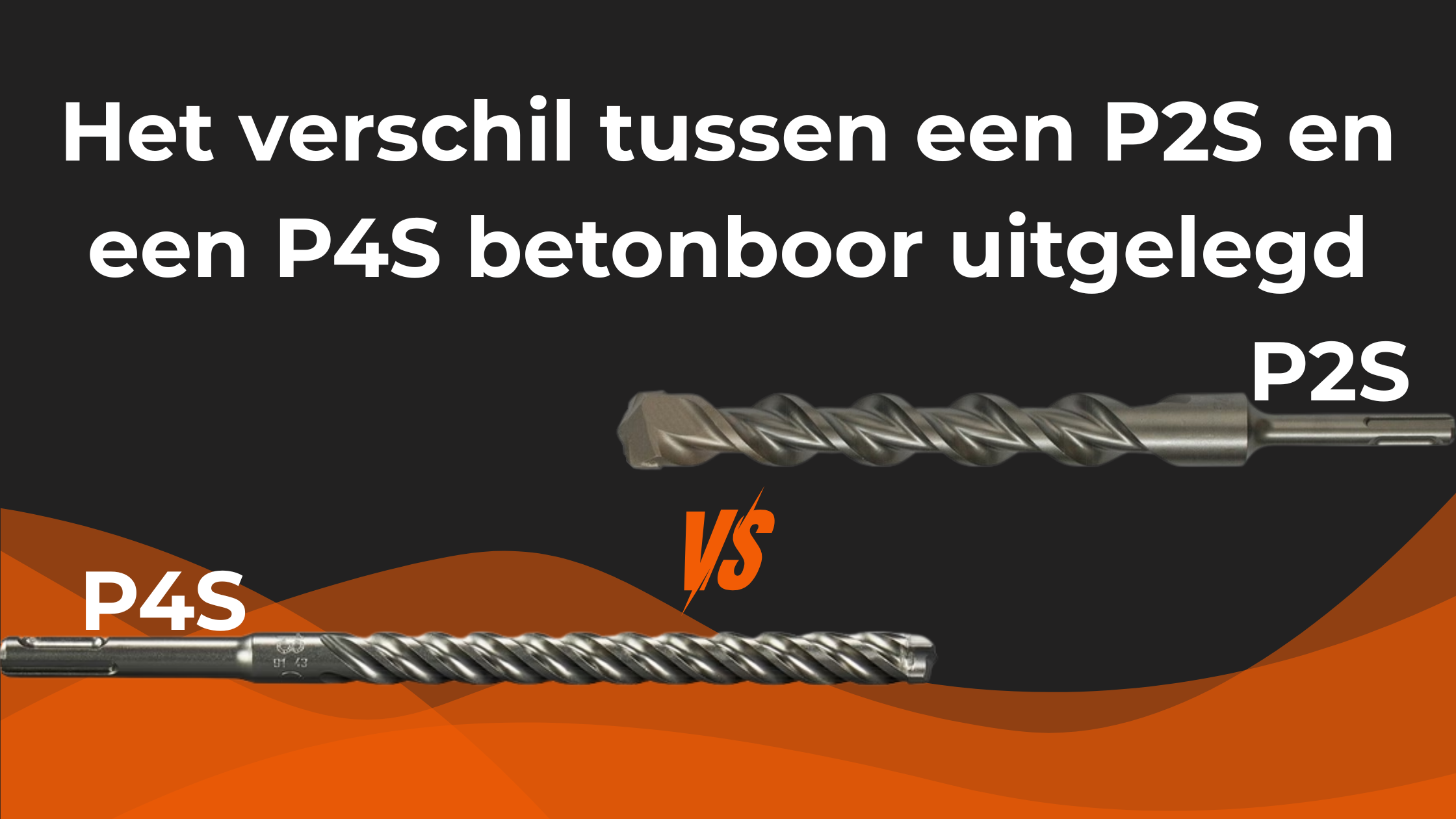 Het verschil tussen een P2S en een P4S betonboor uitgelegd