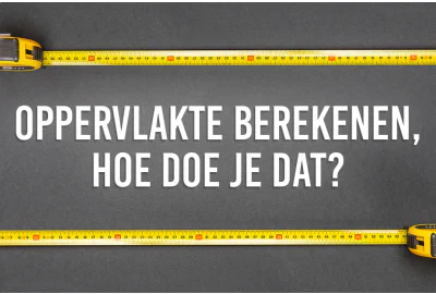 Hoe bereken je oppervlakte?