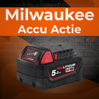 Collection image for: Milwaukee M18 machines met gratis accu