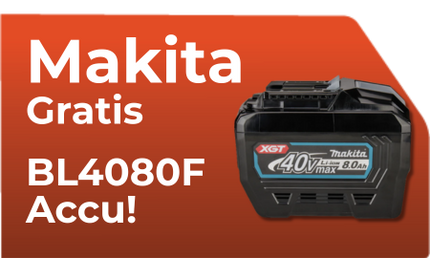 Collection image for: Makita XGT actie – Gratis BL4080F accu