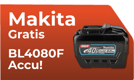 Collection image for: Makita XGT Gratis BL4080F Accu