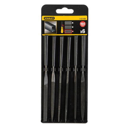 Stanley 6-Delige Set Naaldvijlen – 0-22-500