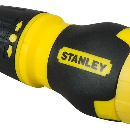 STANLEY MULTIBIT STUBBY SCHROEVENDRAAIER MET RATEL