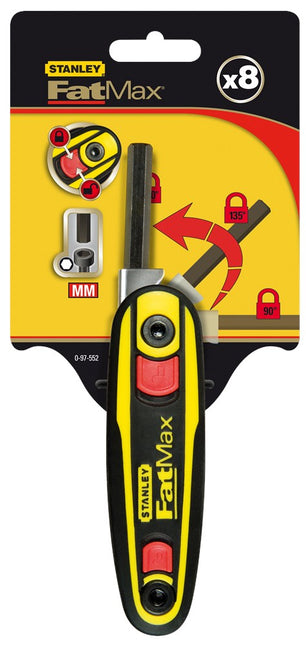 Stanley Fatmax Stiftsleutelset 8-Delig Vergrendelbaar – 0-97-552