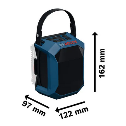 Bosch GPB 18V-1 C 18V Accu Bouwradio - 06014A7001