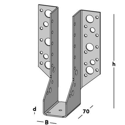 GB Raveeldrager Zwaar 380/38x171mm - 0782035.0020