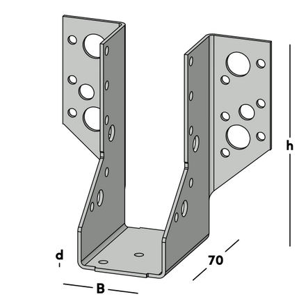 GB Raveeldrager Zwaar 280/46x117mm - 0782105.0020