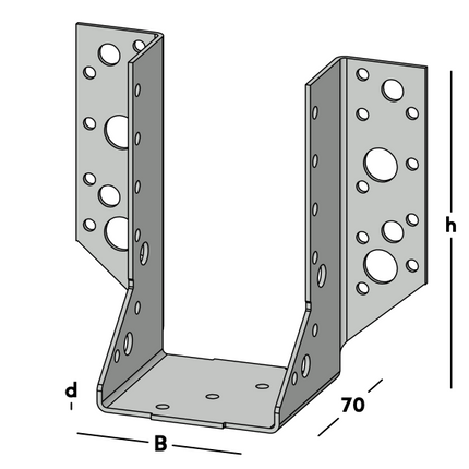 GB Raveeldrager Zwaar 335/71x132mm - 0783505.0020