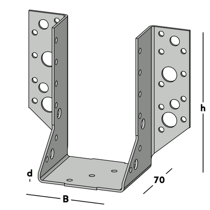 GB Raveeldrager Zwaar 335/75x130mm - 0783605.0020