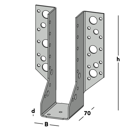 GB Raveeldrager Zwaar 380/46x167mm - 0784105.0020