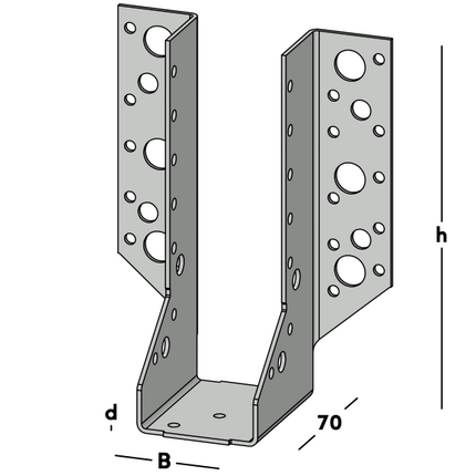 GB Raveeldrager Zwaar 380/50x165mm - 0784205.0020