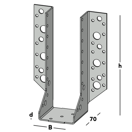 GB Raveeldrager Zwaar 440/63x188mm - 0785405.0020