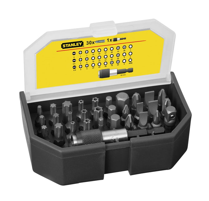 Stanley Bitset Expert PRO 1/4" - Bithouder (31 Delig) – 1-13-903