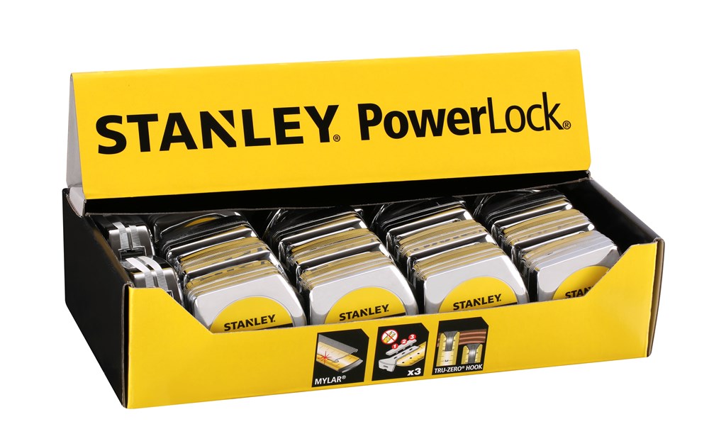 STANLEY ROLBANDMAAT POWERLOCK 5M - 19MM